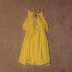 Yellow sun dress